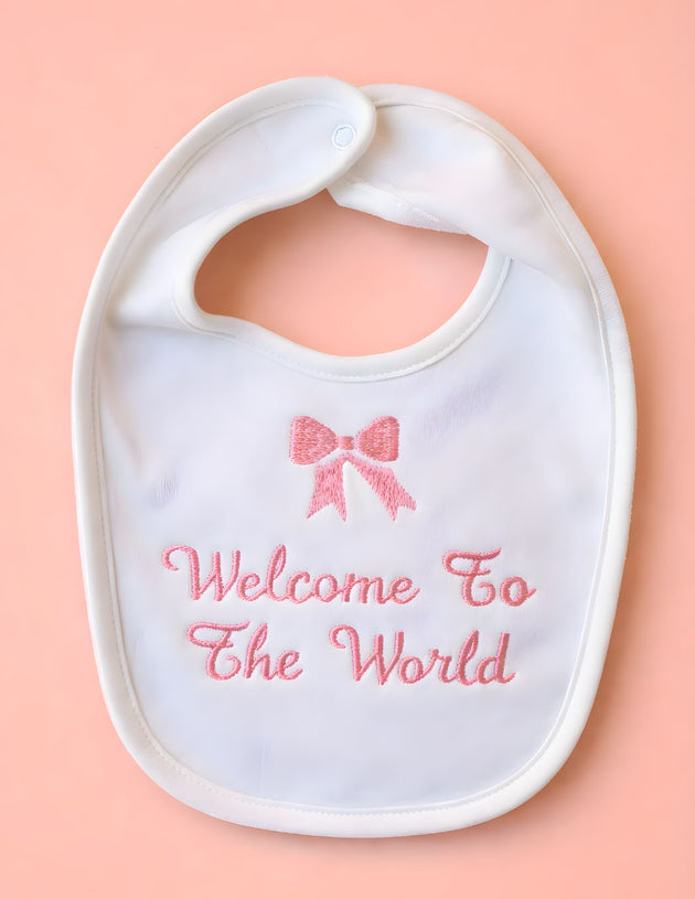 Welcome Bib