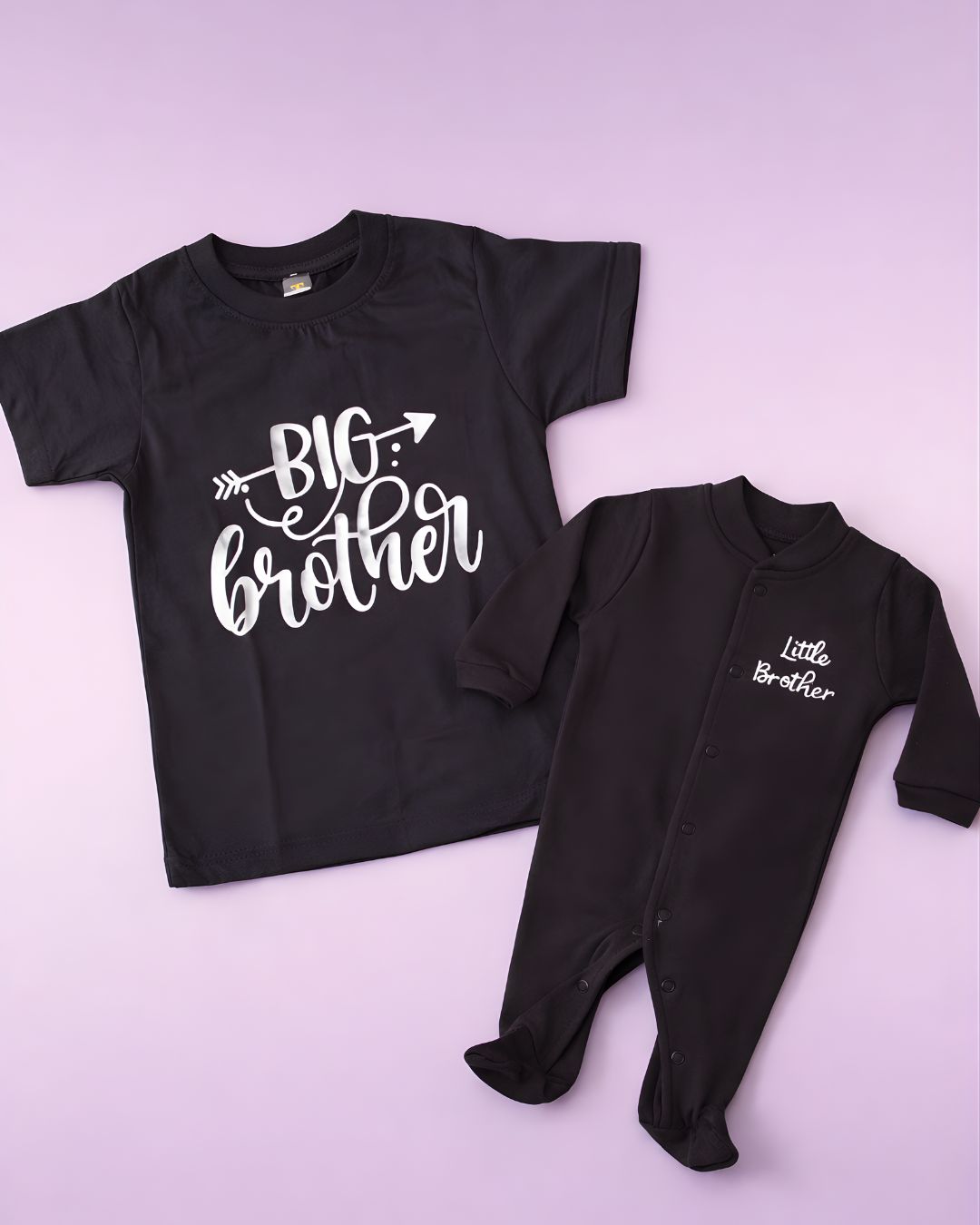 Boys In Black, embroidered T-shirt