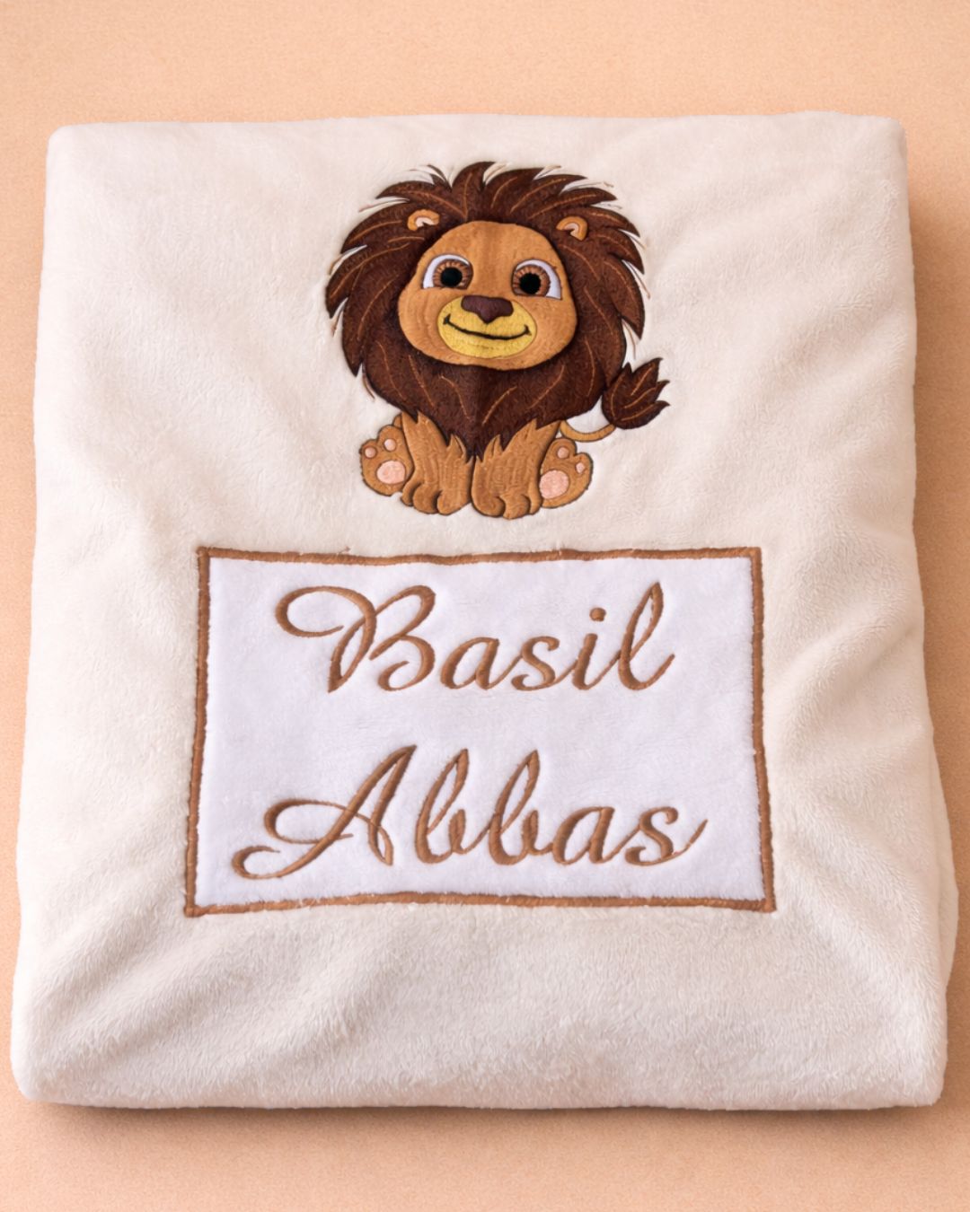 Lion Baby Blanket