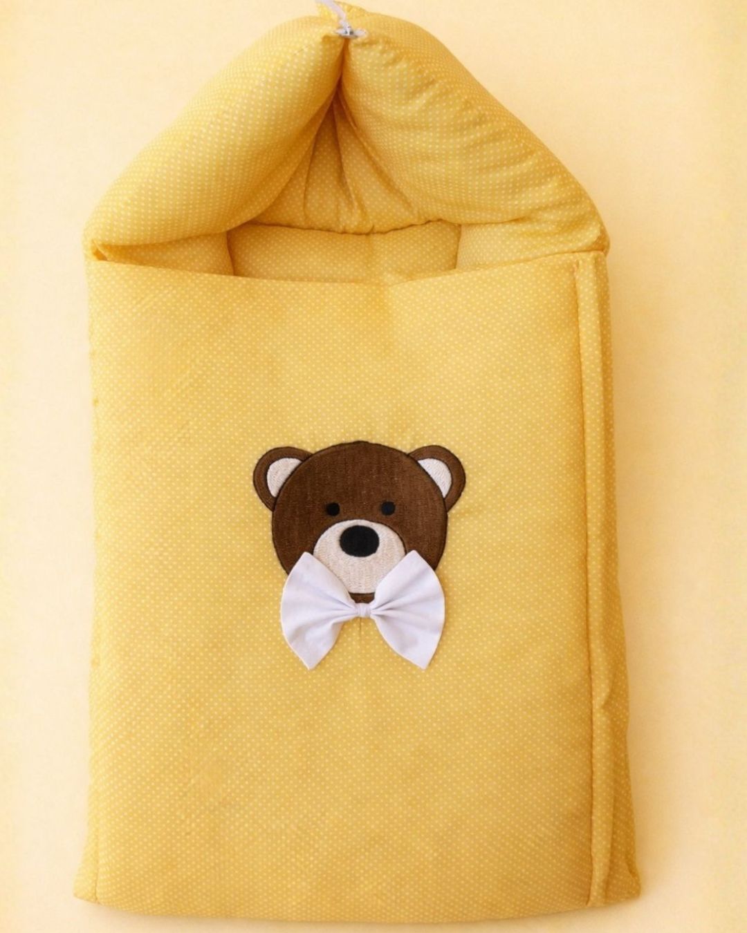 Yellow Bear Nest, baby carry nest, another view