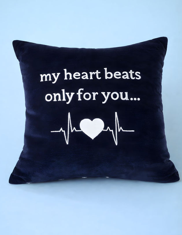 Heart Beat Love Cushion