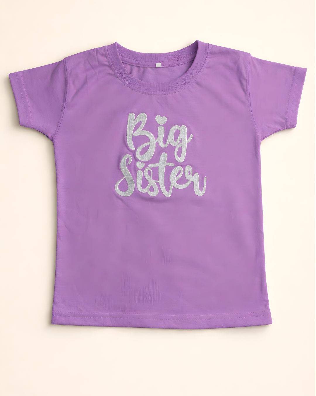 Big Sister, embroidered T-shirt with name embroidery