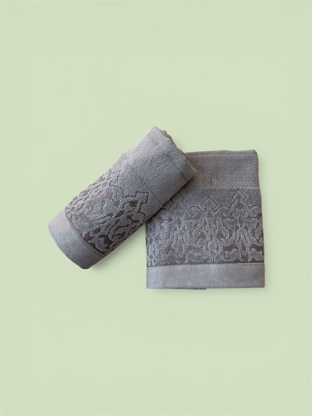 Grey Jacguard Pair