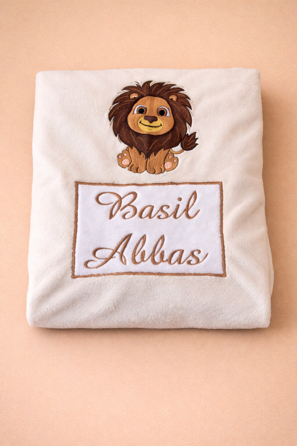 Lion Baby Blanket