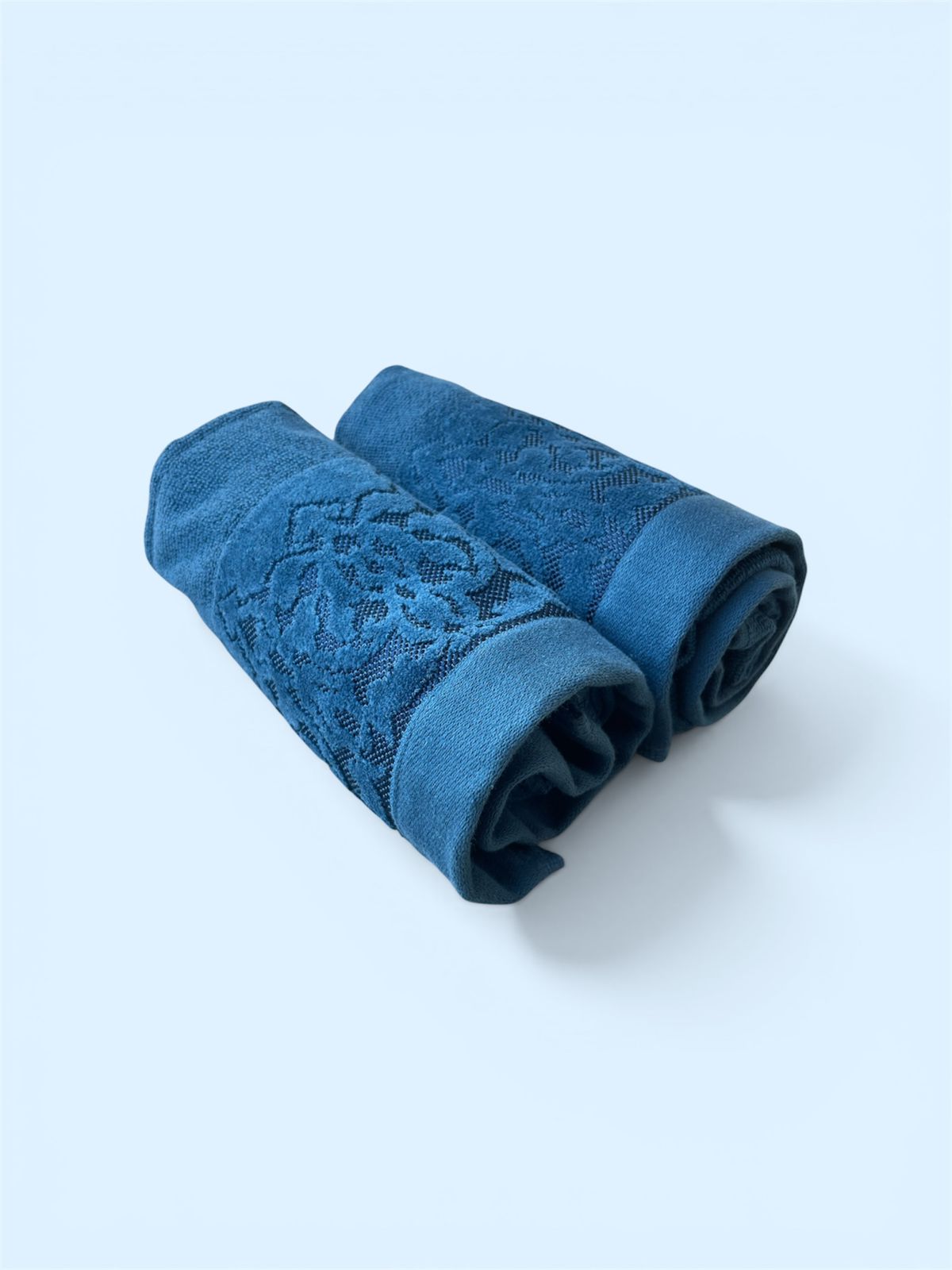 Teal Jacguard Pair