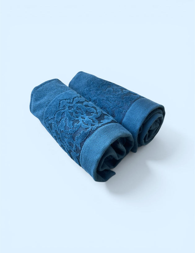 Teal Jacguard Pair