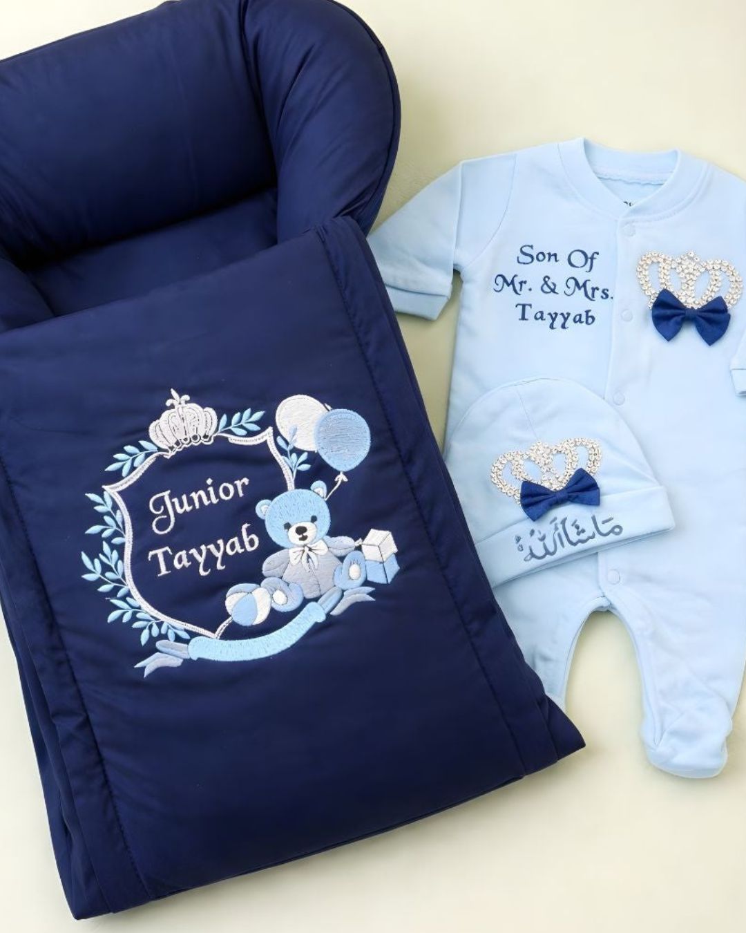 Junior Prince Set, 3 piece newborn set, another view