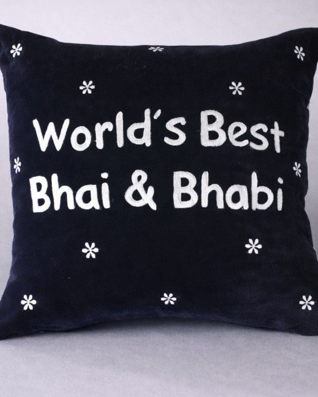 Bhai & Bhabi Cushion, name cushion, another view