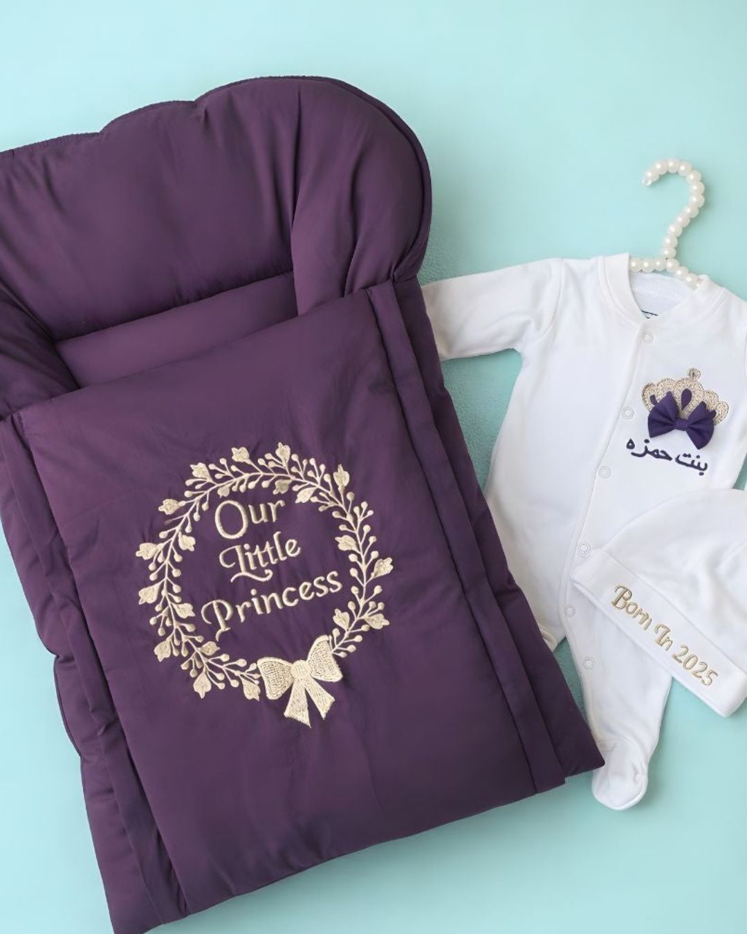 Our Little Princess, 3 piece newborn set, another view
