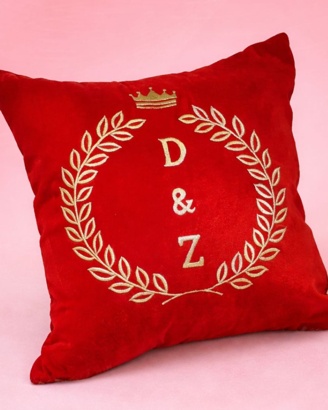 Couple Initial Cushion, couple cushion, another view