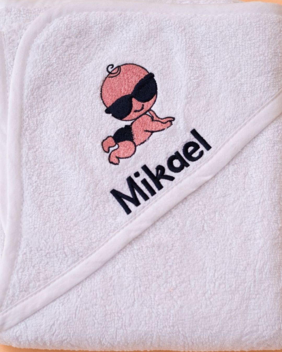 Boss Baby Towel, baby towel, another view