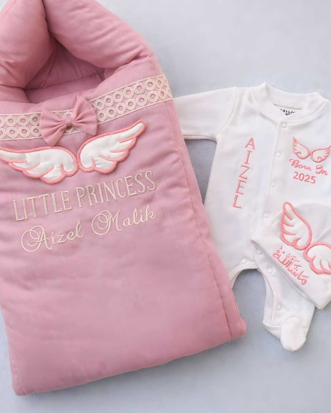 Princess Angel Set, 3 piece newborn set, another view