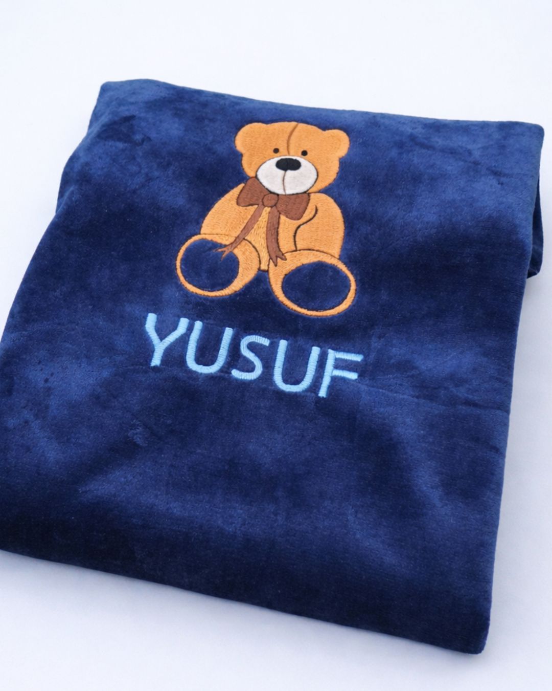 Bear Baby Blanket, baby blanket, another view