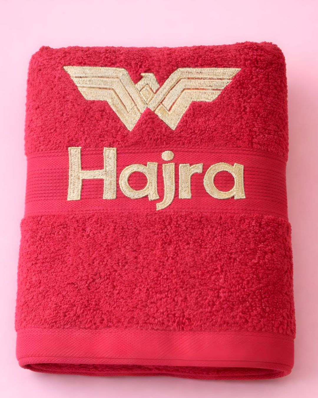 Wonder Girl, kids towel, another view
