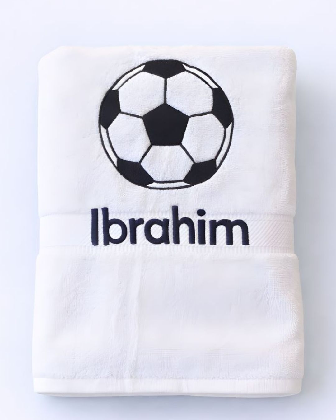 Football Fan, kids towel, another view