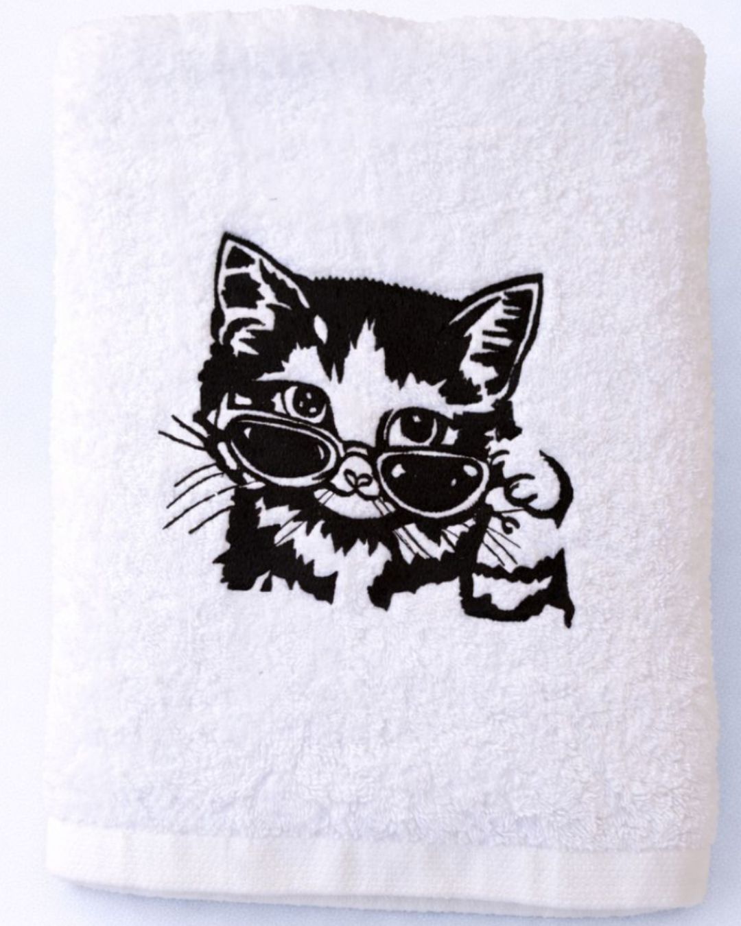 Cat Towel, towel, another view
