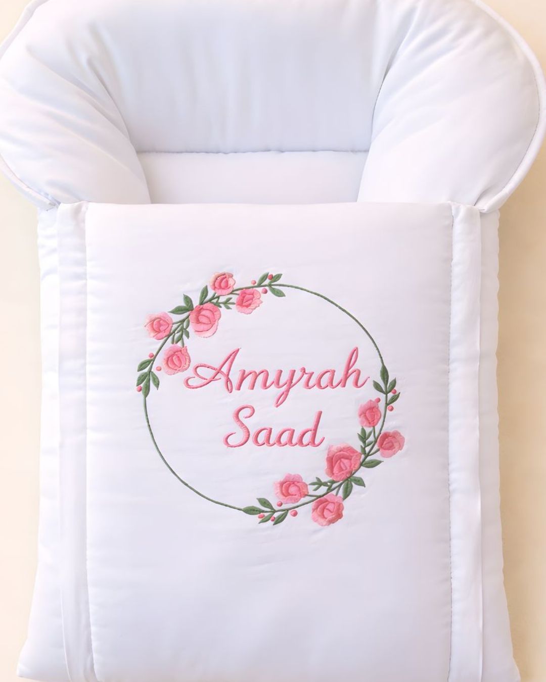 Floral Baby Bed, baby carry nest, another view