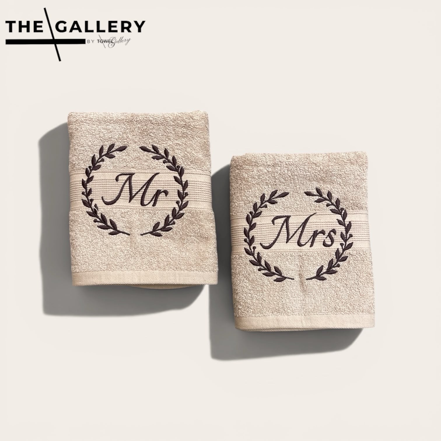 Mr&Mrs Hand Towels